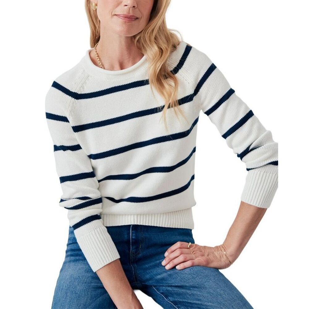 J.Mclaughlin Womens  Vaughn Sweater, White